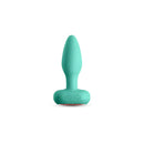 Techno Prism Usb Rechargeable Butt Plug With App Control Teal