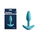 Techno Trance Usb Rechargeable Butt Plug With App Control Blue