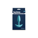 Techno Trance Usb Rechargeable Butt Plug With App Control Blue