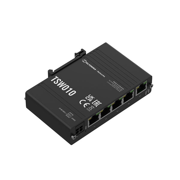 Teltonika Din Rail Switch Ethernet Ports
