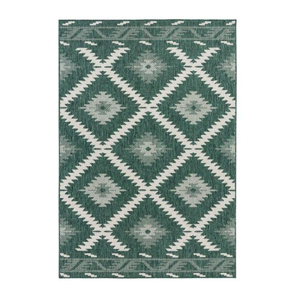 Terrazzo Santa Fe Reversible Style Green Rug 200Cmx290Cm