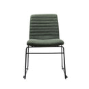 Texel Sled Base Breakout And Visitor Chair Black Base