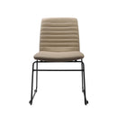 Texel Sled Base Breakout And Visitor Chair Black Base