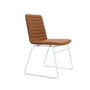 Texel Sled Base Breakout And Visitor Chair White Base