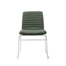 Texel Sled Base Breakout And Visitor Chair White Base