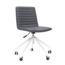 Texel Swivel 5 Star White Base Chair Breakout Meeting Chair No Arms