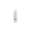 The Collection Glitzy Deco White Usb Rechargeable Bullet
