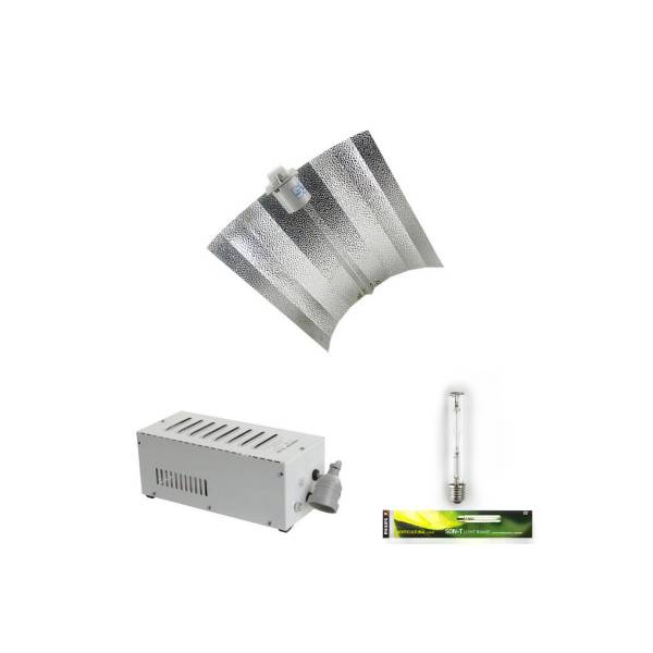 600W Hps Grow Light Kit With Bulb And 70X62Cm Reflector And Ballast