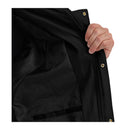 Abbee Black 2Xl Winter Fur Hooded Thick Overcoat Puffer