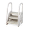 Three Step Stool With Safety Handles And Non Slip Pedals For Toddlers