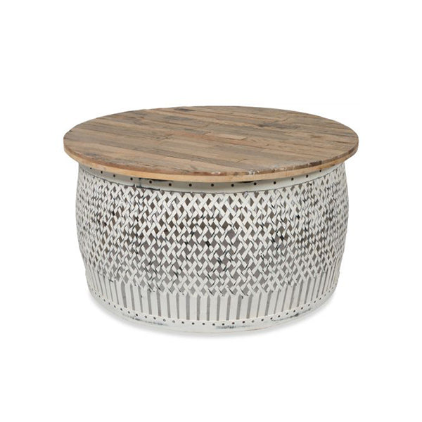 Timeless Elegance Artisan Crafted Round Coffee Table