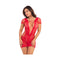 Time To Slay Mini Dress Red One Size