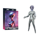 To Infinity Silver Inflatable Alien Love Doll
