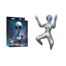 To Infinity Silver Inflatable Squatting Alien Love Doll