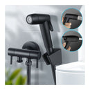 2 Modes Bidet Douche Toilet Spray Shower Kit With Dual Cistern Cock