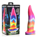 Creature Cocks Unicorn Kiss Silicone Coloured Fantasy Tongue Dildo