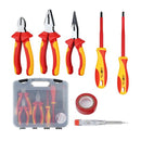 Insulated Screwdrivers Pliers Hand Tools Kit Diy 7Pcs