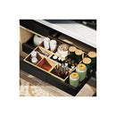 Bamboo Drawer Organizer Multi Use Storage Box