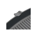 Cast Iron Square Grill Pan With Spouts Cookware