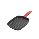 Cast Iron Square Grill Pan With Spouts Cookware