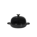 Enamelled Cast Iron Dutch Oven Pot Sourdough Bread Baking 24Cm