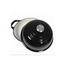 Enamelled Cast Iron Dutch Oven Pot Sourdough Bread Baking 24Cm