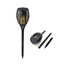 1X Solar Garden Led Torch Outdoor Flame Dancing Flickering Light Tiki