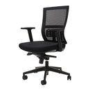 Torrent Medium Back Mesh Operator Chair Black