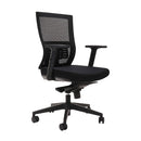 Torrent Medium Back Mesh Operator Chair Black