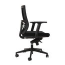 Torrent Medium Back Mesh Operator Chair Black