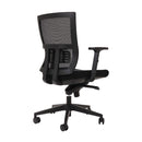 Torrent Medium Back Mesh Operator Chair Black