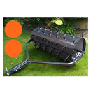 Tow Behind Lawn Roller Spike Aerator 36 Wide Universal Hitch For Mower