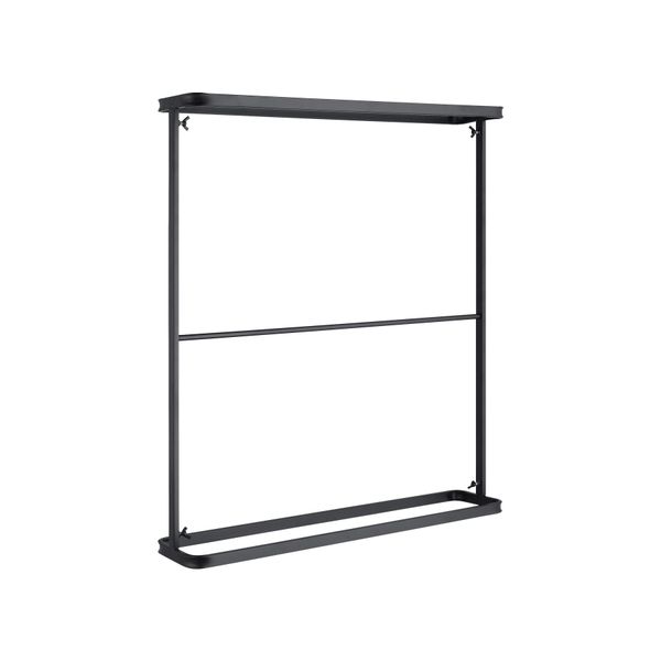 Bathroom Organizer Freestanding Towel Rack Rail Hanger