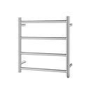 Stainless Steel Electric Heated Towel Rail Rack Ladder 4 Round Bars
