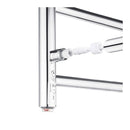 Stainless Steel Electric Heated Towel Rail Rack Ladder 4 Round Bars
