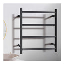 Stainless Steel Electric Heated Towel Rail Rack Ladder 4 Round Bars