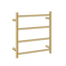 Stainless Steel Electric Heated Towel Rail Rack Ladder 4 Round Bars