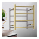 Stainless Steel Electric Heated Towel Rail Rack Ladder 4 Round Bars