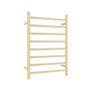 Aluminium Electric Heated Towel Rail Rack Ladder Warmer 8 Round Bars