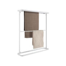 Bathroom Organizer Freestanding Towel Rack Rail Hanger