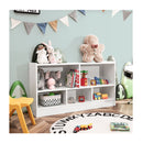 Bookcase And Toy Storage With 5 Compartments For Kids