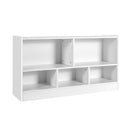 Bookcase And Toy Storage With 5 Compartments For Kids