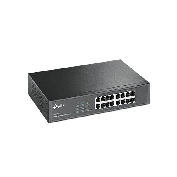 TP Link Sg1016De 16 Port Gigabit Easy Smart Switch Network Monitoring