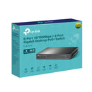 TP Link Tl Sl1311P 8 Port 100Mbps 3 Port Gigabit Desktop Switch