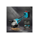 21V Cordless Angle Grinder Kit 2 Batteries