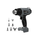 21V Heat Gun Kit 500 Degrees Celsius Cordless 5 Nozzles