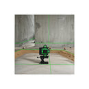 4D 16 Line Green Laser Level Remote Tripod