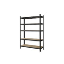 5 Tier Warehouse Shelving Shelves Black