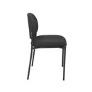 Traditional Stacking Visitor Chair Black
