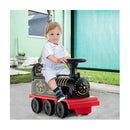 6V Electric Kids Ride On Train Toy With Track And 6 Wheels